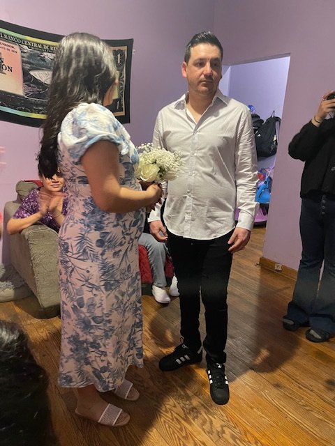 Real wedding ceremony officiated by Minister Weddings