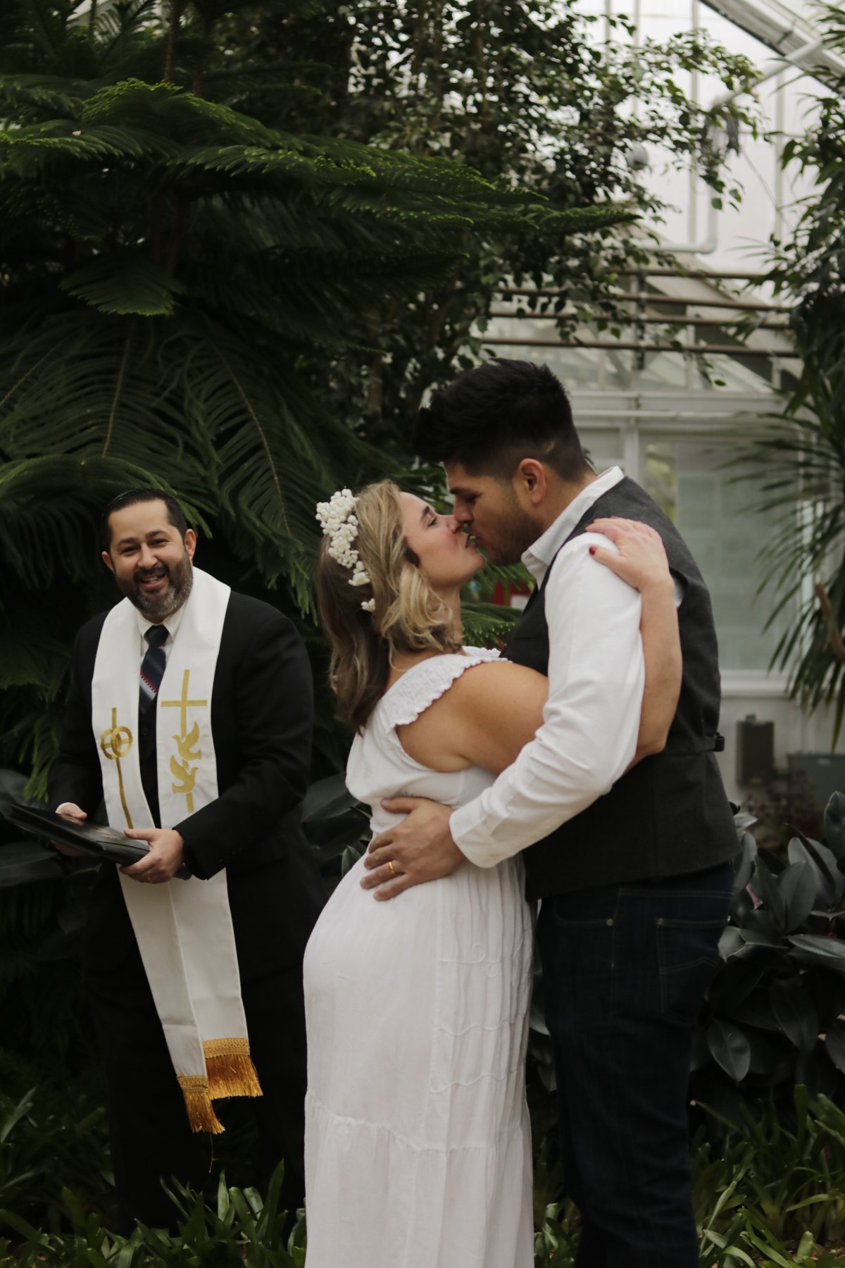 Real wedding ceremony officiated by Minister Weddings